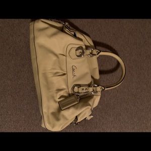 Coach green bag